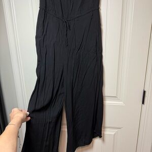VENUS Jumper Black Wide Leg Jumpsuit